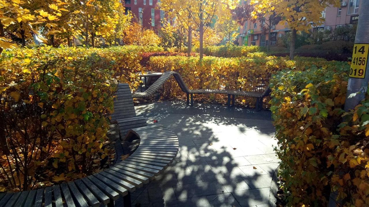 Positive Smile Studio Apartment In The Colorful Comfort Town Residental Complex. Kt-06. Kiev Esterno foto