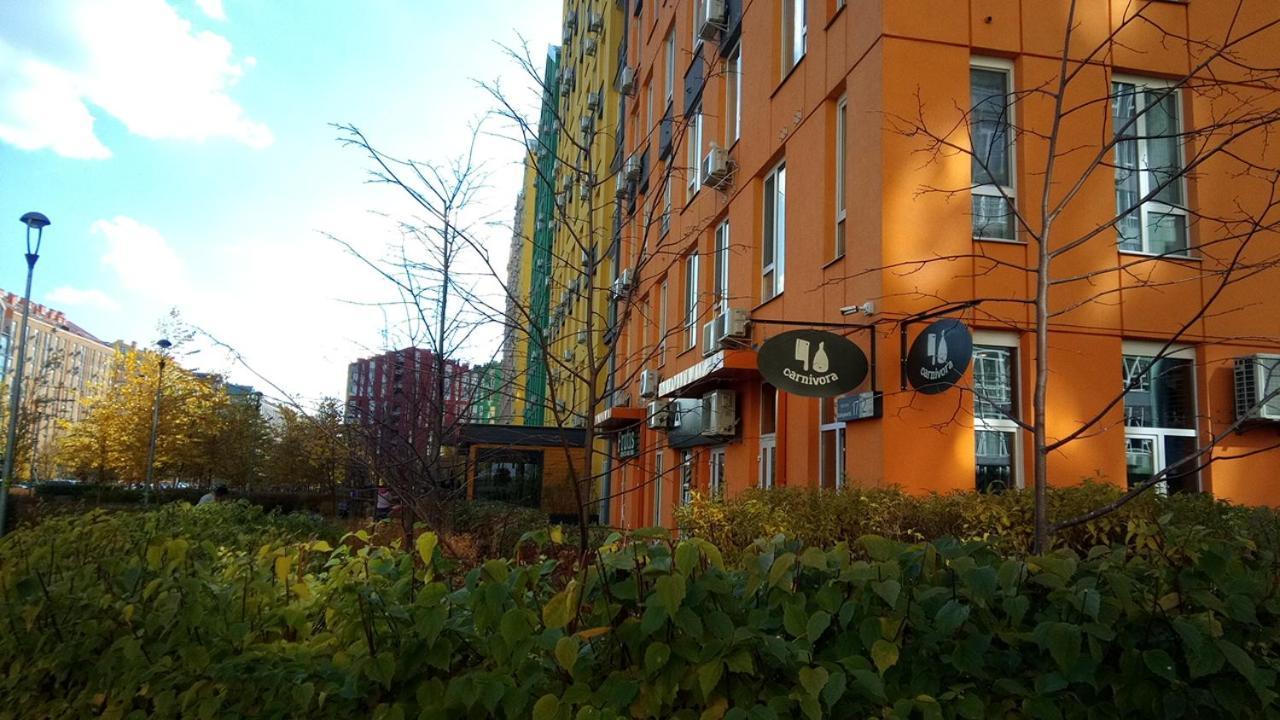 Positive Smile Studio Apartment In The Colorful Comfort Town Residental Complex. Kt-06. Kiev Esterno foto
