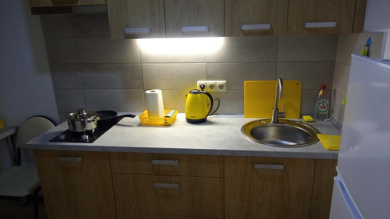 Positive Smile Studio Apartment In The Colorful Comfort Town Residental Complex. Kt-06. Kiev Esterno foto